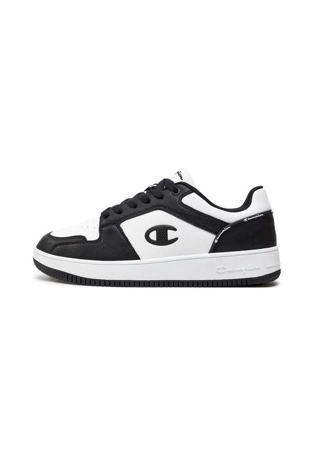 Champion - Buty na co dzień młodzieżowe CHAMPION REBOUND LOW. Okazja: na co dzień. Zapięcie: rzepy. Kolor: czarny. Sport: turystyka piesza