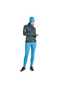 NESSI SPORTSWEAR - Legginsy ocieplane do biegania damskie Nessi Sportswear. Kolor: niebieski #1