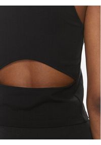 Calvin Klein Jeans Top Archival J20J223107 Czarny Slim Fit. Kolor: czarny. Materiał: syntetyk, wiskoza #5