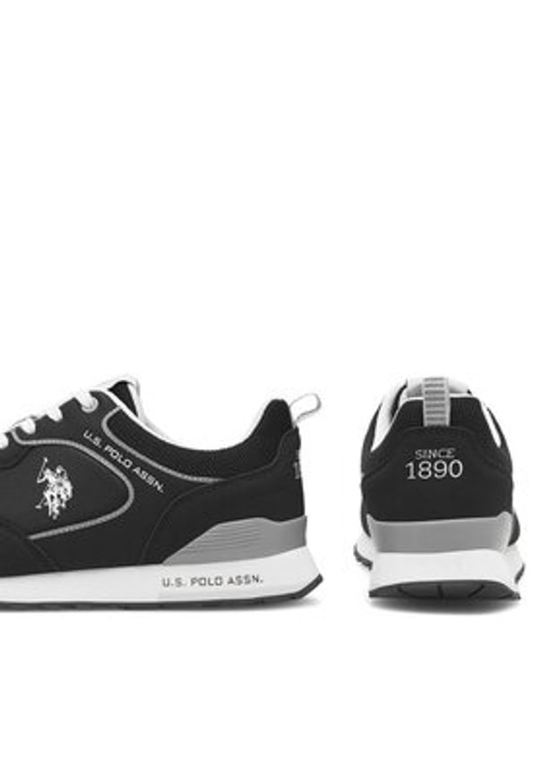 U.S. Polo Assn. Sneakersy TABRY007A Czarny. Kolor: czarny. Materiał: syntetyk