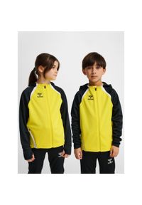 Dziecięca bluza z kapturem zapinana na zamek Hummel Lead 2.0. Typ kołnierza: kaptur. Kolor: wielokolorowy, żółty, czarny #1