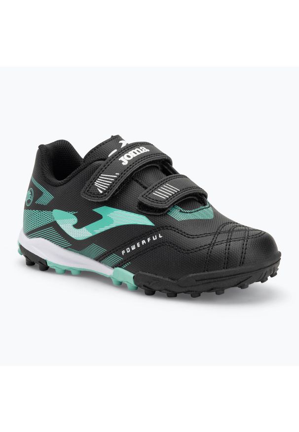 Buty piłkarskie dla dzieci Joma Powerfull TF JR. Kolor: czarny. Sport: piłka nożna
