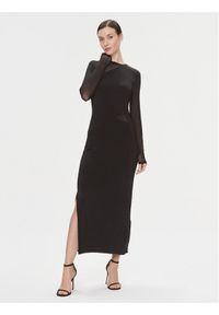 Bruuns Bazaar Sukienka koktajlowa Mandevilla BBW3665 Czarny Regular Fit. Kolor: czarny. Materiał: wiskoza. Styl: wizytowy #1