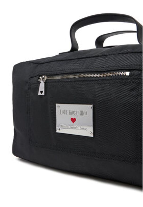 Love Moschino - LOVE MOSCHINO Torba JC4202PP1MLN100A Czarny. Kolor: czarny. Materiał: materiał