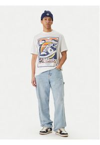 DC Shoes T-Shirt Manteca Tribute EDYZT04360 Biały Regular Fit. Kolor: biały. Materiał: bawełna #6