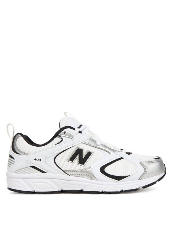New Balance Sneakersy ML408WB Biały. Kolor: biały. Materiał: skóra