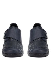 Rieker Półbuty 48951-14 Niebieski. Kolor: niebieski. Materiał: materiał #3