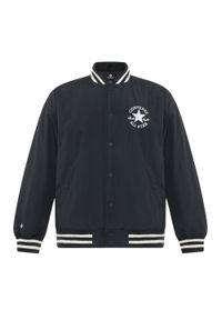 Kurtka męska Converse Varsity Graphic Bomber. Kolor: czarny