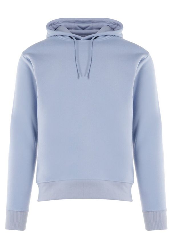 Born2be - Niebieska Bluza Notanthus. Okazja: na co dzień. Typ kołnierza: kaptur. Kolor: niebieski. Materiał: dzianina, polar. Wzór: jednolity. Styl: casual