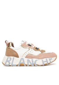 Voile Blanche Sneakersy Club 105. 2017475-22 Beżowy. Kolor: beżowy. Materiał: zamsz, skóra