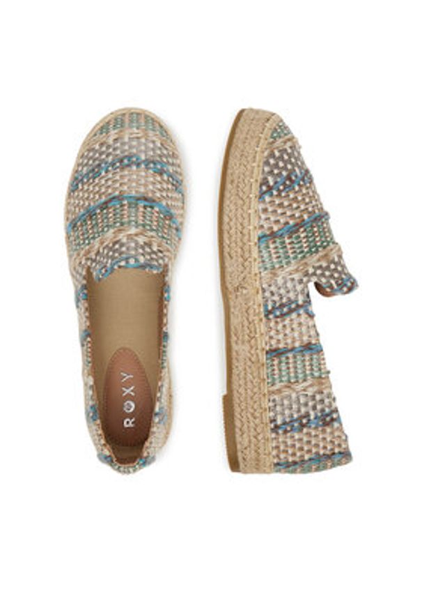 Roxy Espadryle WSS990-261 Niebieski. Kolor: niebieski. Materiał: materiał