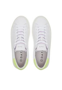 D.A.T.E. Sneakersy Hill Low W421-HL-MX Biały. Kolor: biały. Materiał: skóra