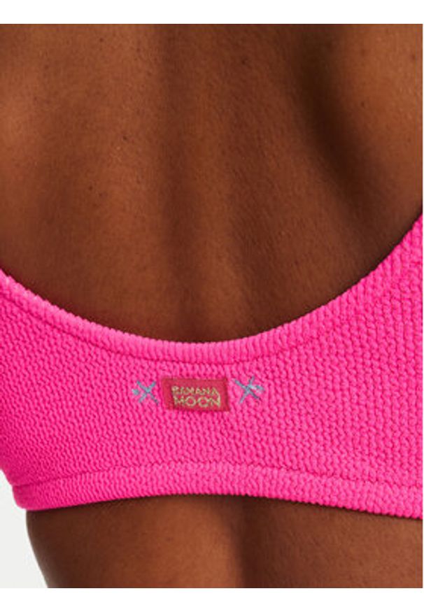 Banana Moon Góra od bikini Justin Scrunchy JAA33 Różowy. Kolor: różowy. Materiał: syntetyk