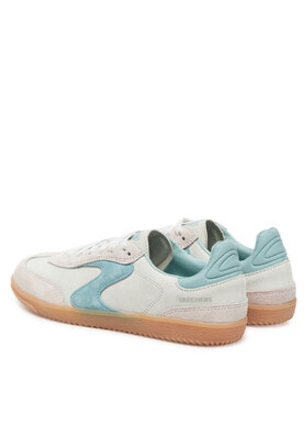 skechers - Skechers Sneakersy Hotshot - For The Win 185234/NTAQ Écru. Materiał: skóra, zamsz