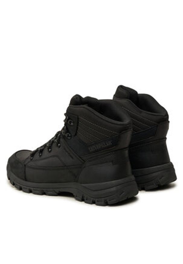 CATerpillar Trekkingi Threshold Hiker Wp P725957 Czarny. Kolor: czarny. Materiał: skóra. Sport: turystyka piesza