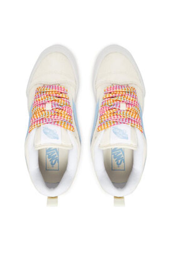 Vans Tenisówki Knu Skool VN000D6ZZ5D1 Écru. Kolor: kremowy. Materiał: skóra, zamsz