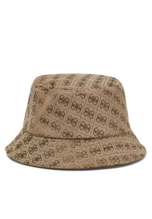 Guess Kapelusz Bucket AM9496 POL01 Brązowy. Kolor: brązowy. Materiał: materiał, poliester