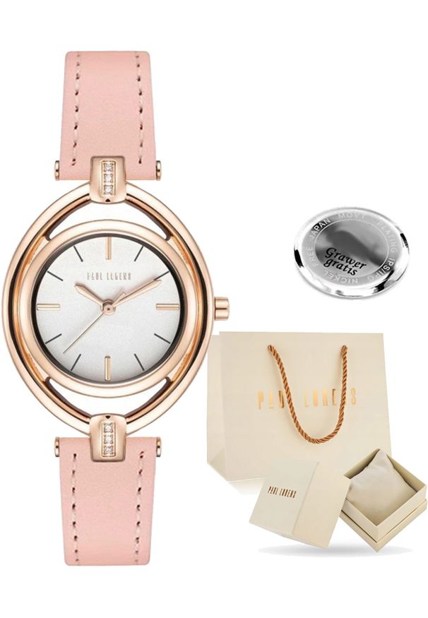 Zegarek damski Paul Lorens SELENA-3E3 z GRAWEREM