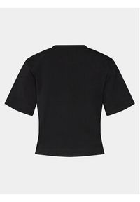 Sisley T-Shirt 3OQ6L104Q Czarny Regular Fit. Kolor: czarny. Materiał: bawełna #3
