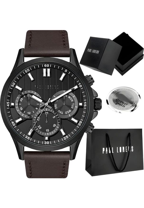 Zegarek Paul Lorens Zegarek męski Paul Lorens SHARK-PROF
