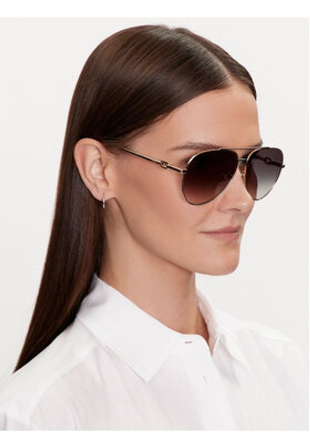 Furla Okulary przeciwsłoneczne Sunglasses WD00115-MT0000-AR300-4-401-20-CN-D Szary. Kolor: szary