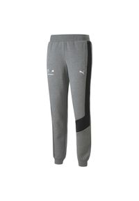 Puma Spodnie Bmw Mms 53586603. Kolor: szary. Materiał: dresówka #1