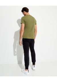 Versace Jeans Couture - VERSACE JEANS COUTURE - Czarne spodnie dresowe. Kolor: czarny. Materiał: dresówka #2