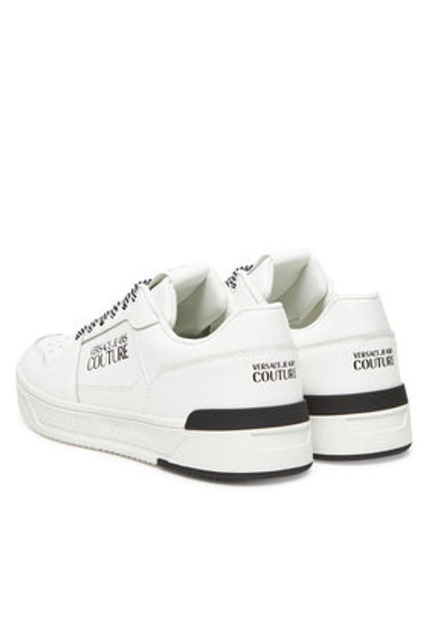 Versace Jeans Couture Sneakersy 78YA3SJ5 Biały. Kolor: biały. Materiał: skóra