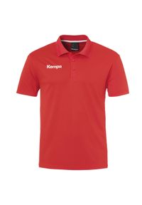 KEMPA - Polo Kempa Poly. Typ kołnierza: polo. Kolor: czerwony. Materiał: tkanina #1