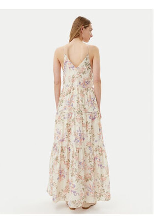 TwinSet - TWINSET Sukienka letnia 251TT2150 Kolorowy Loose Fit. Materiał: bawełna. Wzór: kolorowy. Sezon: lato