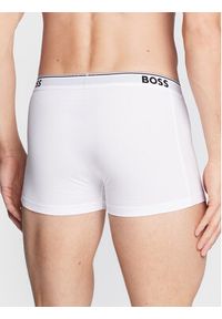BOSS - Boss Komplet 3 par bokserek Power 50475274 Biały. Kolor: biały. Materiał: bawełna