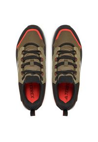 Adidas - adidas Buty do biegania Tracerocker 2.0 GORE-TEX JI1305 Khaki. Kolor: brązowy. Materiał: materiał. Technologia: Gore-Tex