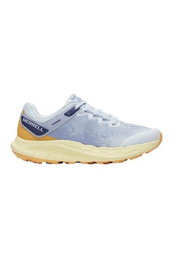 Buty do chodzenia damskie Merrell Antora 4. Zapięcie: sznurówki. Kolor: niebieski. Materiał: guma, materiał, tkanina, syntetyk. Szerokość cholewki: normalna. Sport: turystyka piesza