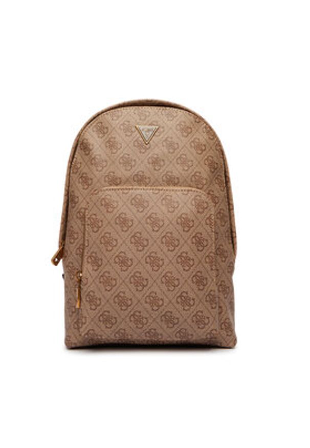 Guess Plecak HMMILO P6202 Beżowy. Kolor: beżowy. Materiał: materiał