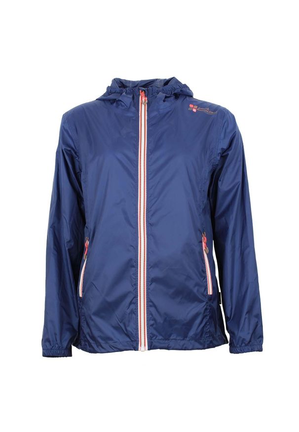 PEAK MOUNTAIN - Dziewczęca kurtka wodoodporna Peak Mountain Garanew. Kolor: niebieski. Sezon: zima. Sport: narciarstwo