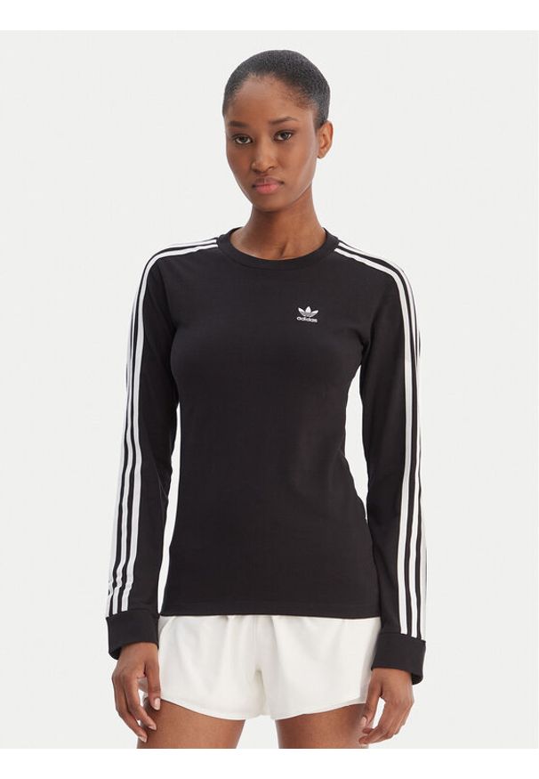 Adidas - adidas Bluzka adicolor Classics GN2911 Czarny Standard Fit. Kolor: czarny. Materiał: bawełna