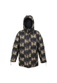 Regatta - Kurtka Damska Christian Lacroix Gallican Messangers Print Baffled Padded Jacket. Kolor: żółty, czarny, wielokolorowy. Materiał: puch. Wzór: nadruk. Sport: turystyka piesza #1