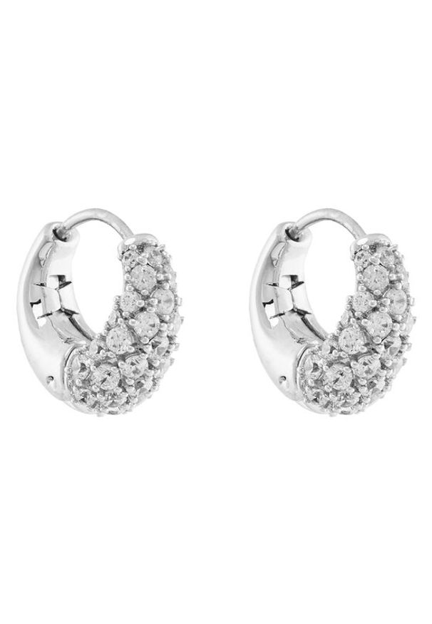 Swarovski Kolczyki Sublima 5732282 Srebrny. Materiał: metalowe. Kolor: srebrny