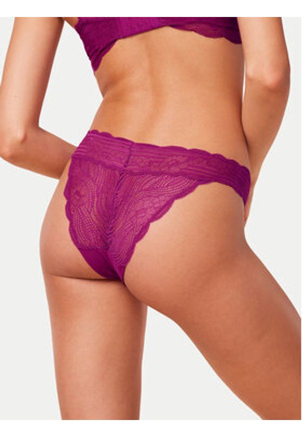 Triumph Figi brazylijskie Lift Smart 10215908 Fioletowy. Kolor: fioletowy. Materiał: syntetyk