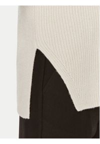 Calvin Klein Sweter K20K207249 Écru Regular Fit. Materiał: wełna #3
