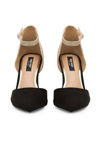 Nine West Czółenka ATIYA JF2186-1 Czarny. Kolor: czarny. Materiał: materiał #5