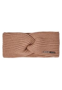 Calvin Klein Opaska materiałowa Ck Must Logo Twisted Headband K60K611400 Fioletowy. Kolor: fioletowy. Materiał: wełna, syntetyk