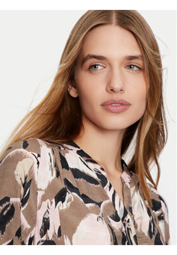 Fransa Sukienka codzienna Ariana 20614313 Brązowy Loose Fit. Okazja: na co dzień. Kolor: brązowy. Materiał: wiskoza. Typ sukienki: proste. Styl: casual