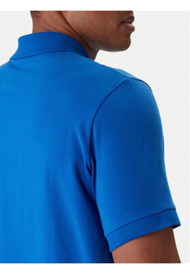Karl Lagerfeld - KARL LAGERFELD Polo 745780 561235 Niebieski Regular Fit. Typ kołnierza: polo. Kolor: niebieski. Materiał: bawełna