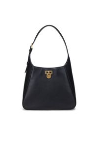 Lauren Ralph Lauren - LAUREN RALPH LAUREN Torebka Large Tanner Shoulder Bag 431956790002 Czarny. Kolor: czarny. Materiał: skórzane