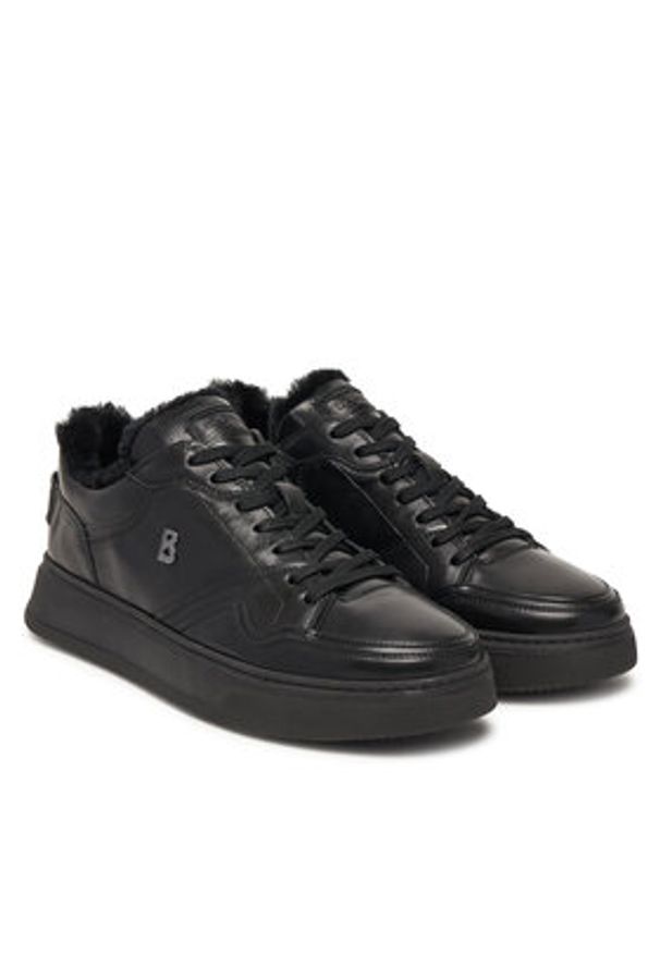 Bogner Sneakersy Milan 24 12540033 Czarny. Kolor: czarny. Materiał: skóra