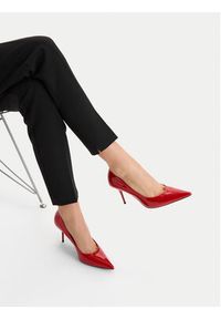 Gino Rossi - GINO ROSSI Szpilki CEO-V710-03 Czerwony. Kolor: czerwony. Materiał: skóra, syntetyk. Obcas: na szpilce #5