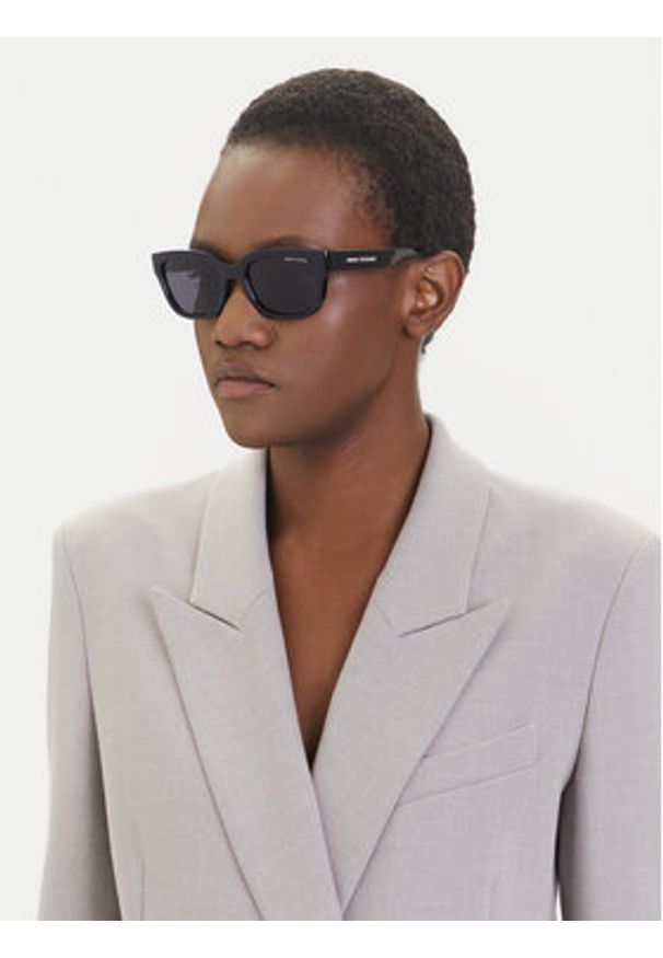 Armani Exchange Okulary przeciwsłoneczne 0AX4155SU 815887 Czarny. Kolor: czarny