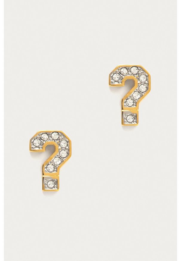 Guess - Kolczyki. Kolor: złoty