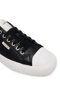 Calvin Klein Trampki Vulc Lace Up Low Lth HW0HW03077 Czarny. Kolor: czarny. Materiał: skóra #4